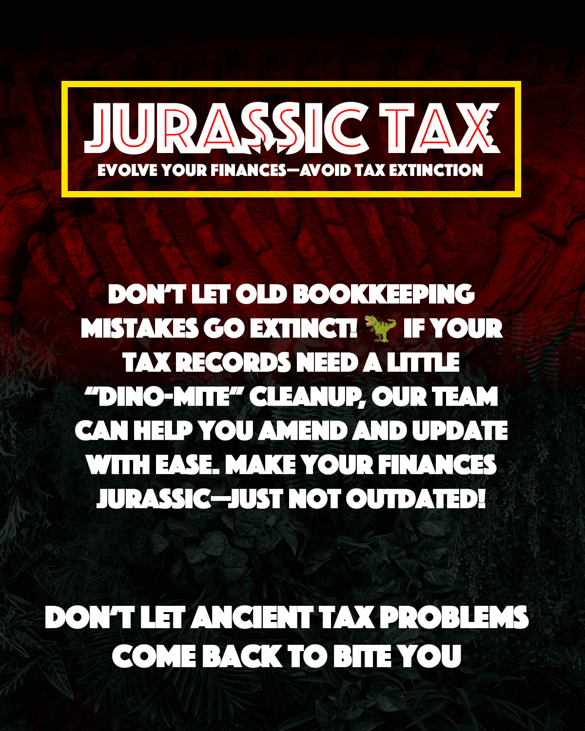 JURASSIC TAX