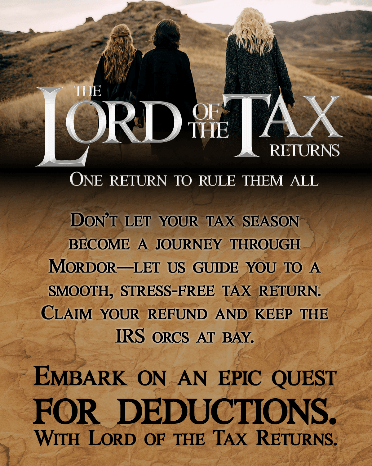 LORD OF THE TAX RETURNS